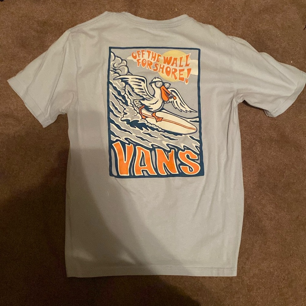 Vans Youth Blue T-Shirt Size: XLARGE